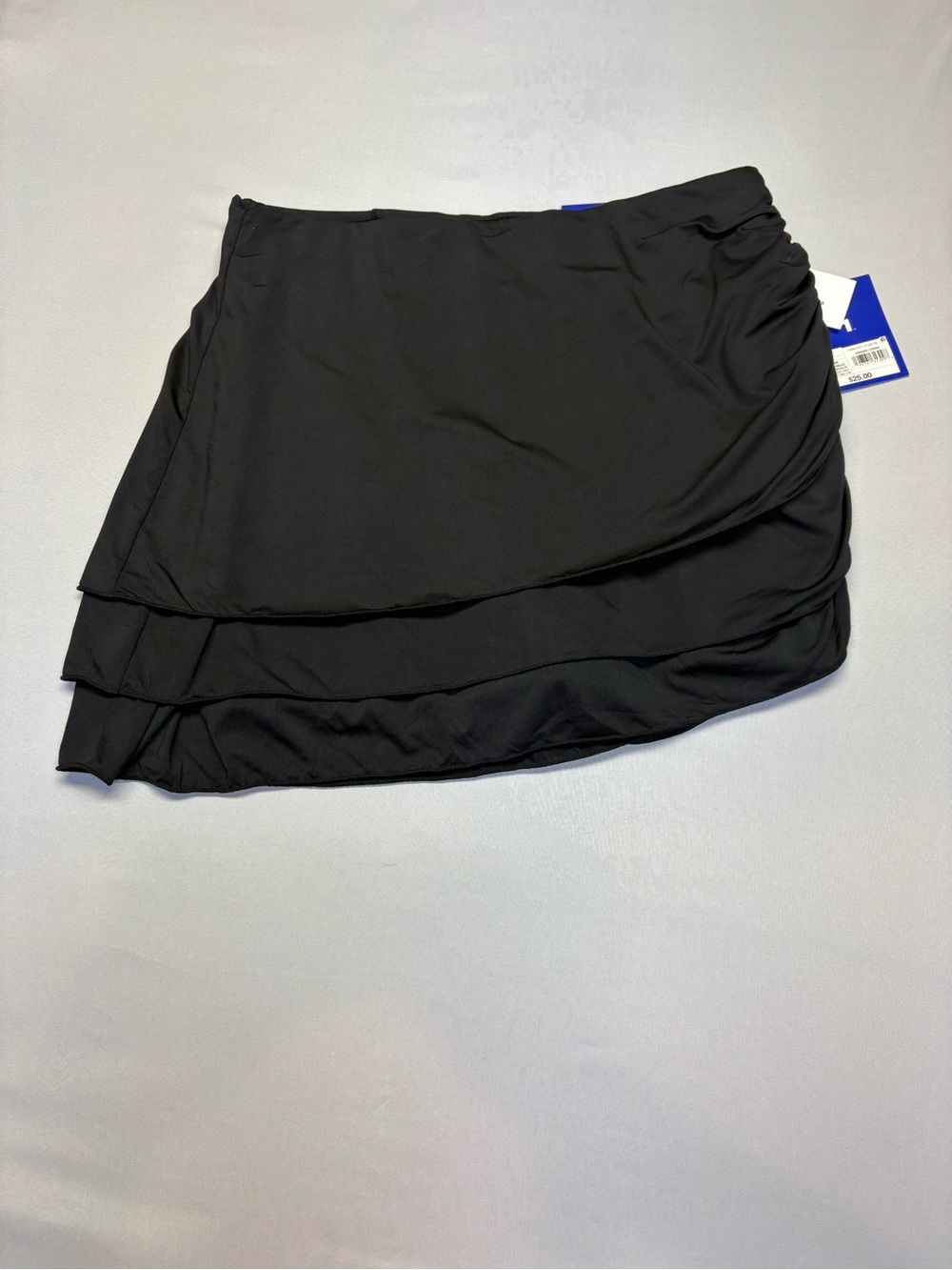 JoyLab Black Layered Bubble Hem Skirt women S